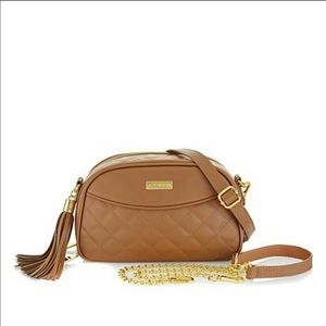 JOY & IMAN cognac purse
